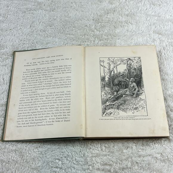 The True Story of Abraham Lincoln Elbridge S Brooks 1896 first edition antique - Picture 8 of 16